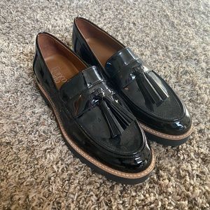 Franco Sarto Carolynn Lug Sole Tassel Loafer